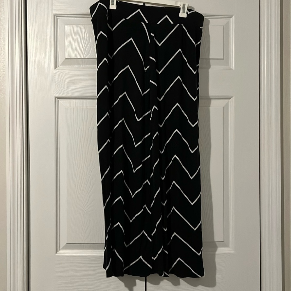 Ankle length maxi skirt